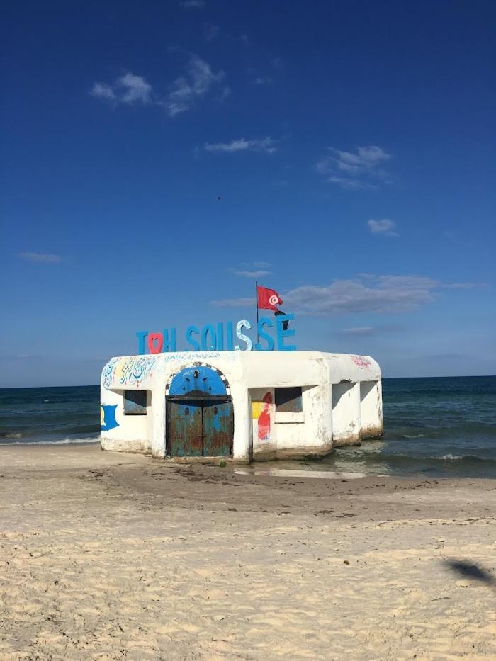 Rdc S2 Pieds Dans L'Eau Parking Privee Hammam Sousse Eksteriør billede